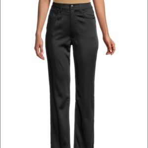 WeWoreWhat/Danielle Bernstein Ankle Flare Stretch Satin Pant